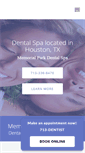 Mobile Screenshot of memorialparkdental.com